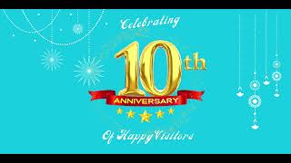 Happy Visitor's 10th anniversary