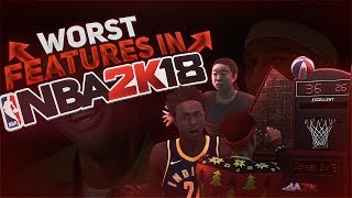 ALL OF THE WORST / CRINGE FEATURES ON NBA 2K18 PLAYGROUND IN LESS THAN 3 MINUTES!
