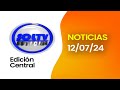 SOL TV NOTICIERO CENTRAL- Hoy VIERNES 12 DE JULIO del 2024