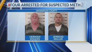 Traffic stops in Athens lead to drug busts, 4 arrested