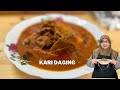 Kari Daging Kak Yan | Tips Masak Kari Daging Pekat |