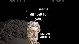 The power of ability to achieve by Marcus Aurelius.#motivation #quotes #stoicism
