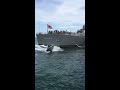 海上自衛隊　伏木港　祭り