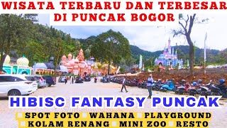 HIBISC FANTASY PUNCAK‼️WISATA TERBARU \u0026 TERBESAR DI PUNCAK BOGOR 2024 VIRAL ‼️TIKET FASILITAS WAHANA