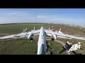 ВЗЛЕТ ТУ 95МС «МЕДВЕДЬ» С НЕОБЫЧНОГО РАКУРСА. tupolev tu 95ms.