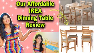 *IKEA* Dinning Table | Review After 2 months of use | How we assemble this at Home | Worth buying ?