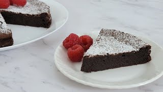 Flourless Chocolate Cake Recipe | How To Make Flourless Chocolate Cake