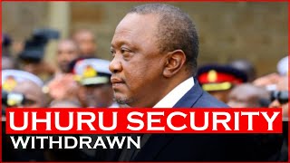 News In! Ruto Withdraws Uhuru's Security & Cars | News54