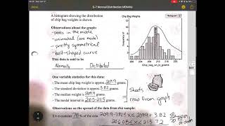 5-7 Normal Distribution MDM4U