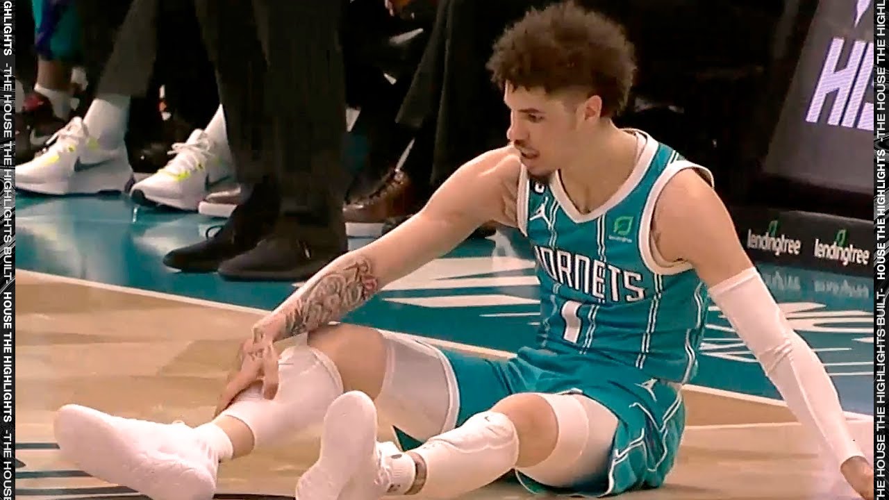 LaMelo Ball Out With Injury 🙏 - YouTube