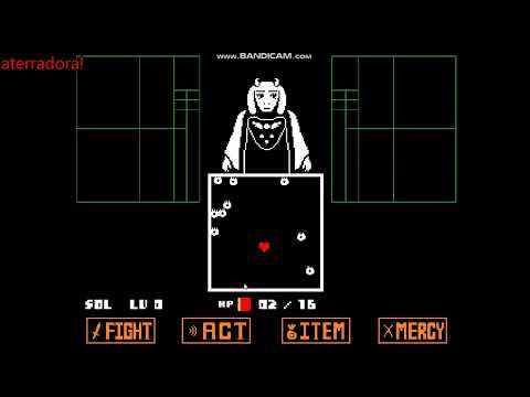 Sparing Toriel Gaster's Hard Horror Mode Undertale - YouTube