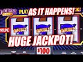 DOUBLE GOLD JACKPOT AS IT HAPPENS! ★ HIGH LIMIT $200 BETS