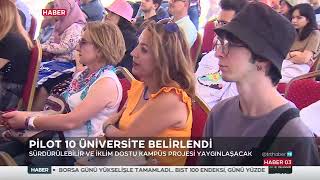 BARÜ, ‘İklim Dostu Kampüs’ protokolündeki 10 üniversiteden biri oldu (TRT HABER)