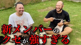 【新メンバー】なんかヤバそうな奴が犬の世話してたから絡んでみた