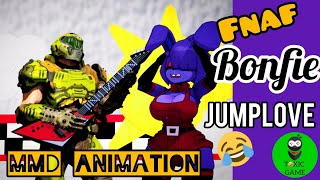 bonfie jumplove / [MMD] #fnaf #animation