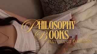 philosophy books that changed my life