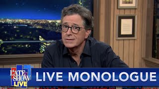 Stephen Colbert's LIVE Monologue After The First Trump-Biden Presidential Debate