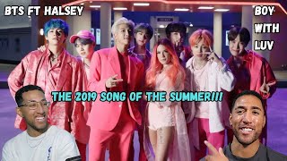 REACTING To The BIGGEST BTS SONG (BTS - Boy With Luv ft. Halsey)