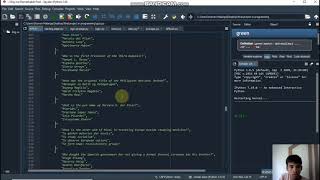 PYTHON TUTORIAL: PHILIPPINE HISTORY QUIZ USING PYTHON TKINTER (PROGRAM EXPLANATION) |