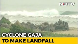 Cyclone Gaja To Make Landfall Today; Puducherry, Tamil Nadu On High Alert