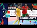 Portugal v Kazakhstan | FIFA Futsal World Cup 2024 | Round of 16 | Highlights