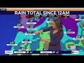 Weather forecast: Plenty of rain the next 5 days for Portland