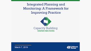 Integrated Planning and Monitoring: A Framework for Improving Practice