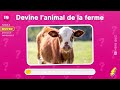 devine 50 animaux de la ferme en 3 secondes 🐮🐷🐴 facile à impossible