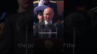 Putin accuses the West of Russophobia during his speech at the Victory Day parade in Moscow