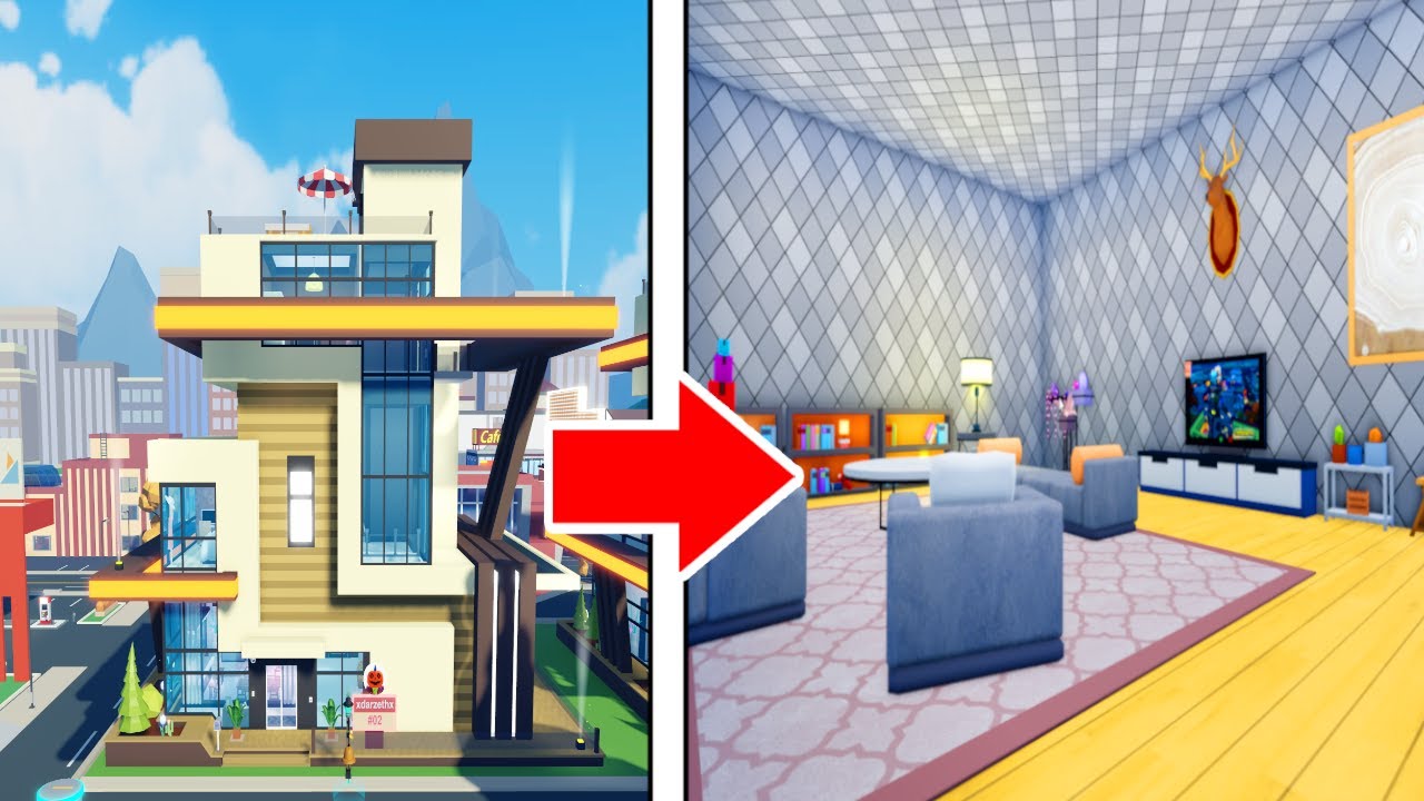 Secret Hidden Room In The New Modern House In Roblox Livetopia - YouTube