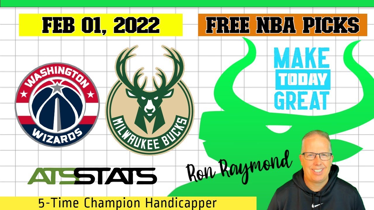 Washington Wizards Vs Milwaukee Bucks Prediction 2/1/22 - Free NBA ...