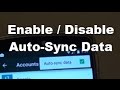 Google Nexus 5: How to Enable / Disable Auto-Sync Data