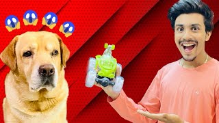 Remote control car prank on my Dog | Leo dar gya | Anant Rastogi