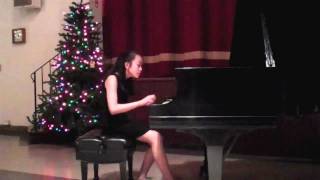 L.V. Beethoven - Sonata op.2 No3 C major (I:Allegro)/Annling W. (12yo)