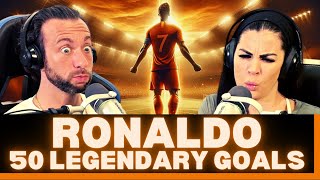 Cristiano Ronaldo 50 Legendary Goals Impossible To Forget Reaction - UNCONTESTED SPEED & POWER!