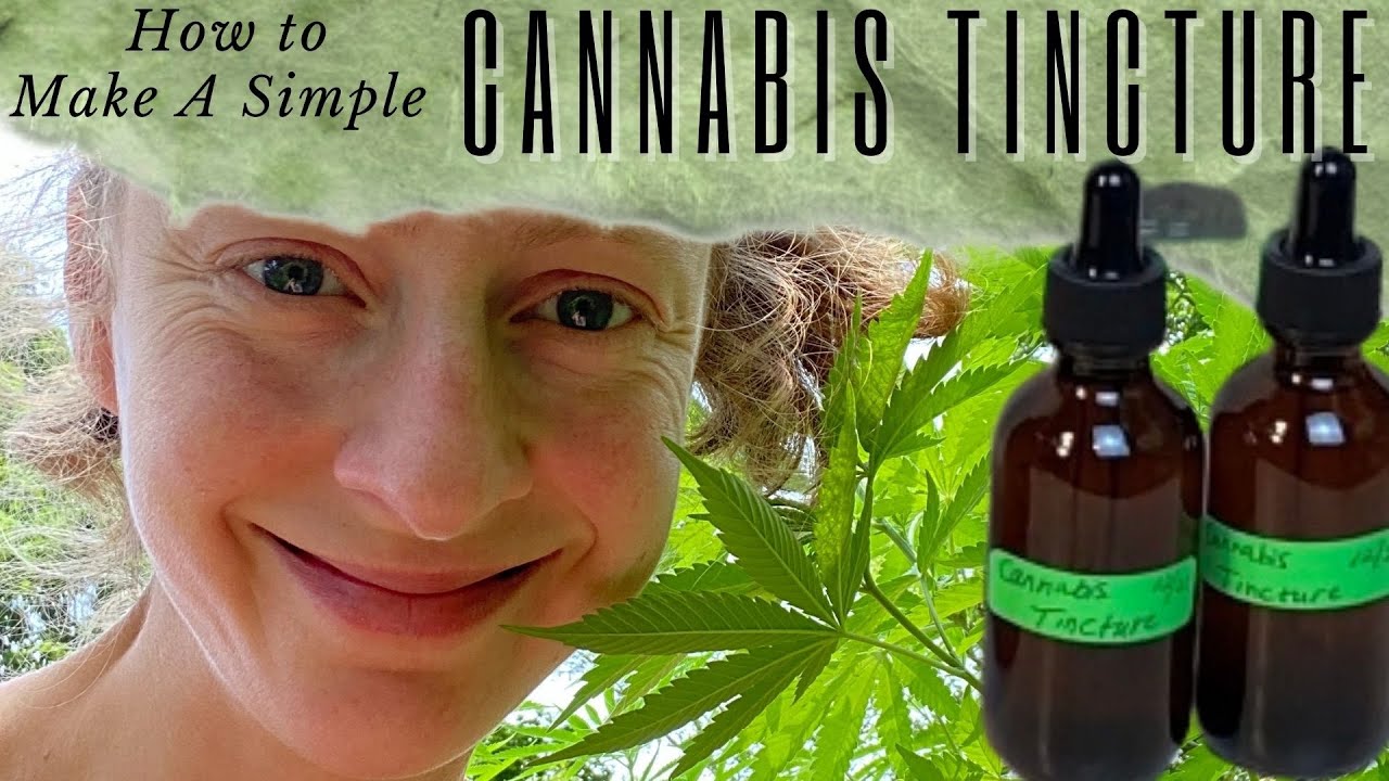 How To Make Cannabis Tincture | DIY Cannabis Stem Tincture | Marijuana ...