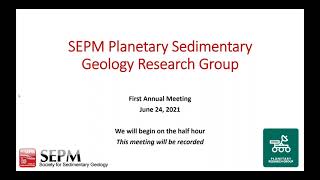 SEPM Planetary Research Group Meeting | Katie Stack Morgan on the Mars Rover Mission, Perseverance