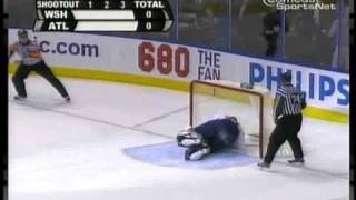 Eric Perrin (ATL) vs. Olaf Kolzig (WSH) Shootout February 13, 2008