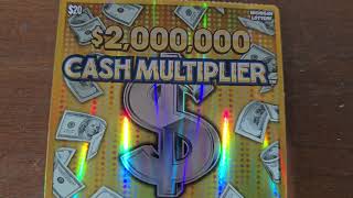 MI Lottery - 🔥$2,000,000 Cash Multiplier🔥- We get a second try to win big!🧨🧨🧨 #lottery #scratch