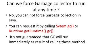 2 Java Garbage Collection Part 2