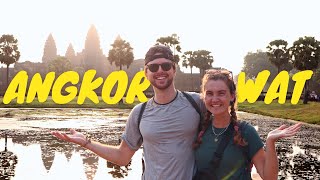 ANGKOR WHAT?! | THE BEST WAY TO VISIT ANGKOR WAT | Biking to Bayon Temple & Tomb Raider Temple