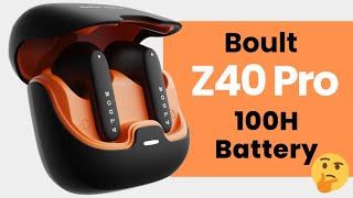 Boult Audio Z40 Pro Unboxing \u0026 Review 🔥 | #ENC Earphone