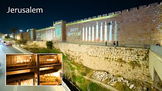 Jerusalem Glows with the Light of Hanukkah Candles! Timeless Jewish traditions.