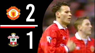 Manchester United v Southampton | Giggs Turns On The Style | HIGHLIGHTS | 1992/1993