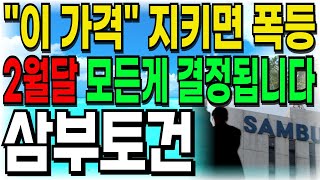 [삼부토건 주가전망] \