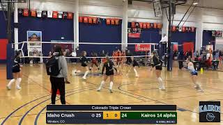 Kairos 14 alpha vs. Idaho Crush (2025.01.18)