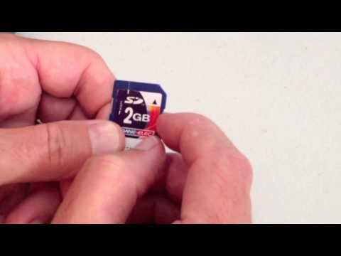 How to remove write protection from SD Card How to remove write protection from SD Card