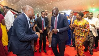 Cheers, laughter as President Ruto dances to 'KASONGO' song during 2025 crossover Kesha!!