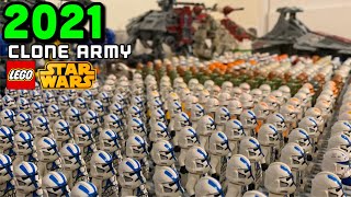 My 2021 LEGO Clone Army (340+ Lego CLONE troopers)