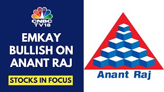 Anant Raj Surges In Trade After Emkay Initiates Buy Call  With Target Price Of ₹925 | CNBC TV18